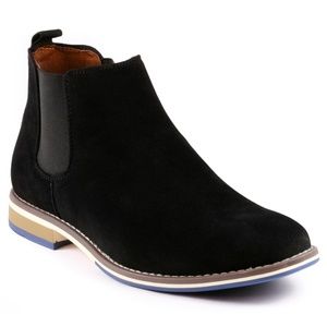 Metrocharm MC130 Black Slip On Chelsea Boot